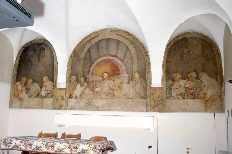 Il Romanino-476-Brescia, San Cristo-refettorio ultima cena - convento corpo di Cristo